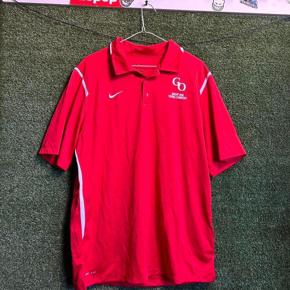 Nike Men's Red Polo-shirts